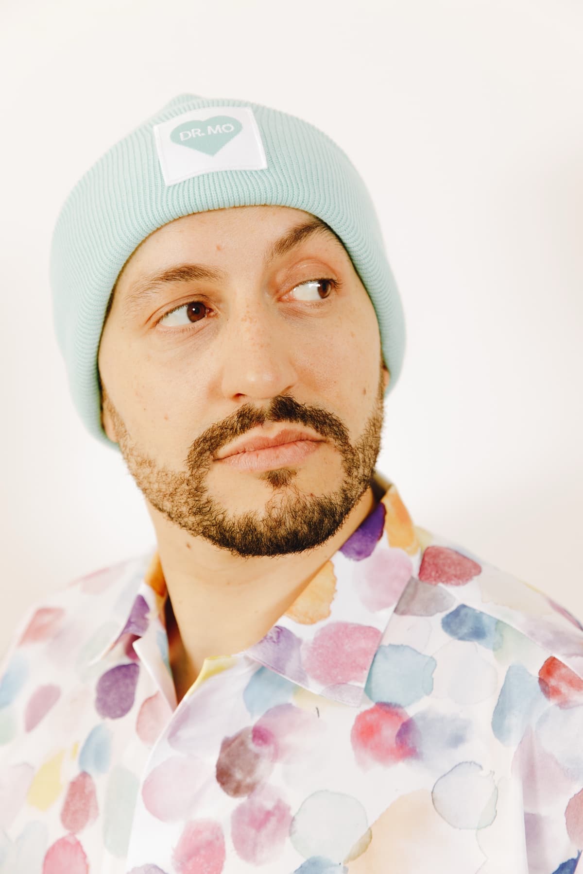 Portrait of Dr. Mo photographed by Ella Mettler